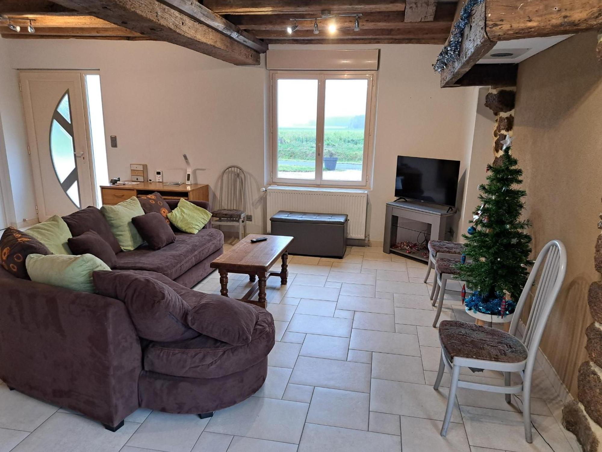 Maison en colombage rénovée La Fontenelle  Esterno foto